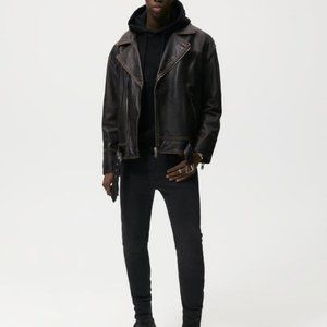 Zara Skinny Jeans / Black / 34W